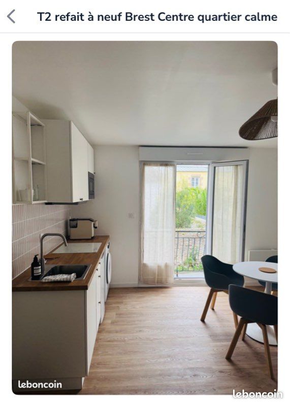 Appartement 2 pièces 36 m² · à Brest · 36 m² · 750 €/mois