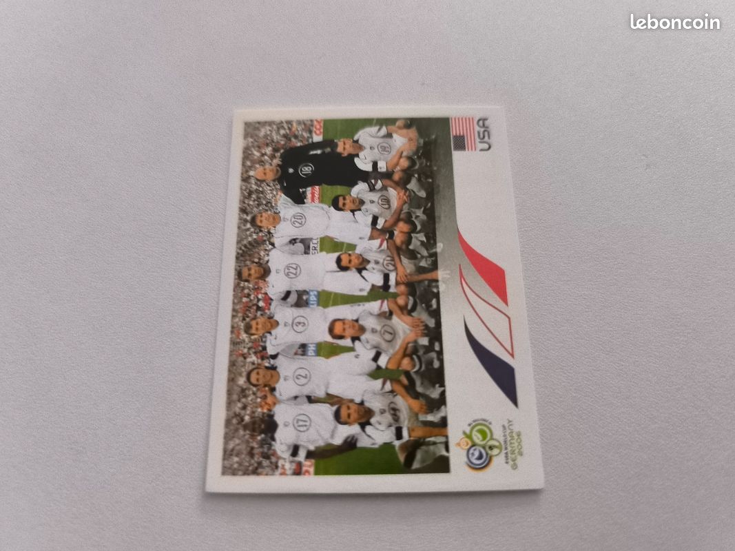 Stickers panini foot FIFA World Cup Germany 2006 n°340 équipe États-Unis USA (image 2)