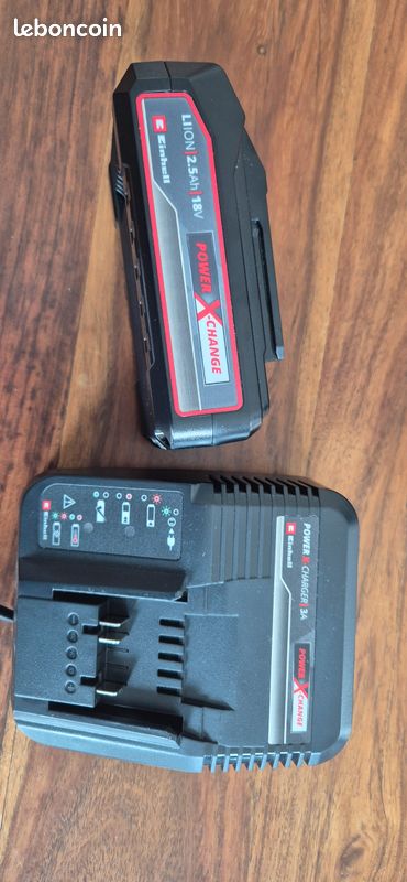 Batterie 18V Einhell 2.5Ah + chargeur (image 4)
