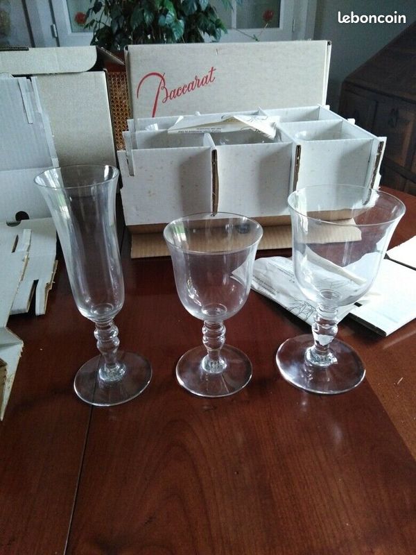 Cristal Baccarat: service de verres 37 pièces modèle VENCE (image 2)