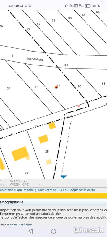 Terrain à bâtir · à Enchenberg · 60 000 €