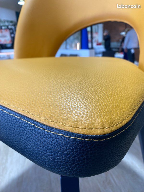 Lot De 2 Chaises Salle à Manger Pivotante à 360°en Chenille.chaise De Cuisine.gris Foncé