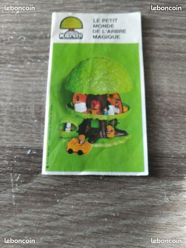 Très rare catalogue dépliant ancien la famille klorofil l'arbre magique (image 1)