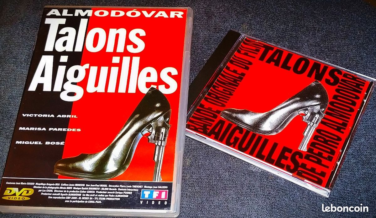Film Talons Aiguilles Almodovar DVD CD Talons Aiguilles DVD Bo