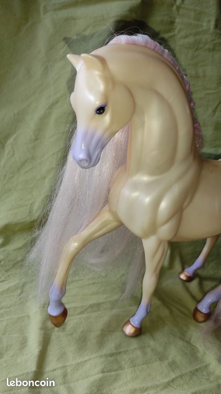 Barbie Doll Crystal calèche et cheval + Ken (Vintage années 90) - Jeux & Jouets