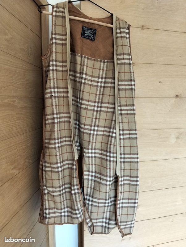 Doublure de trench laine Burberry (image 3)
