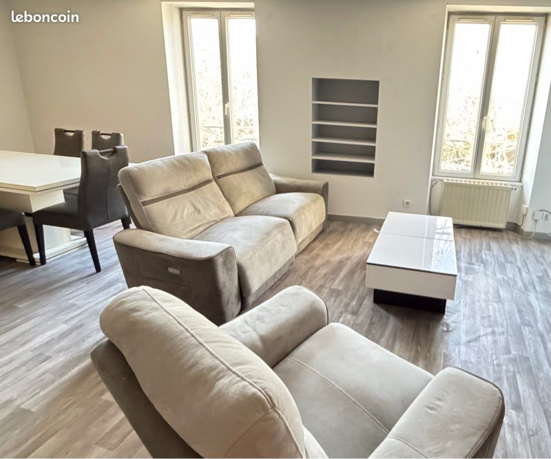 Ensemble Canapé Electrique Relax anti taches + Table basse Bar avec rangement intégré (image 1)
