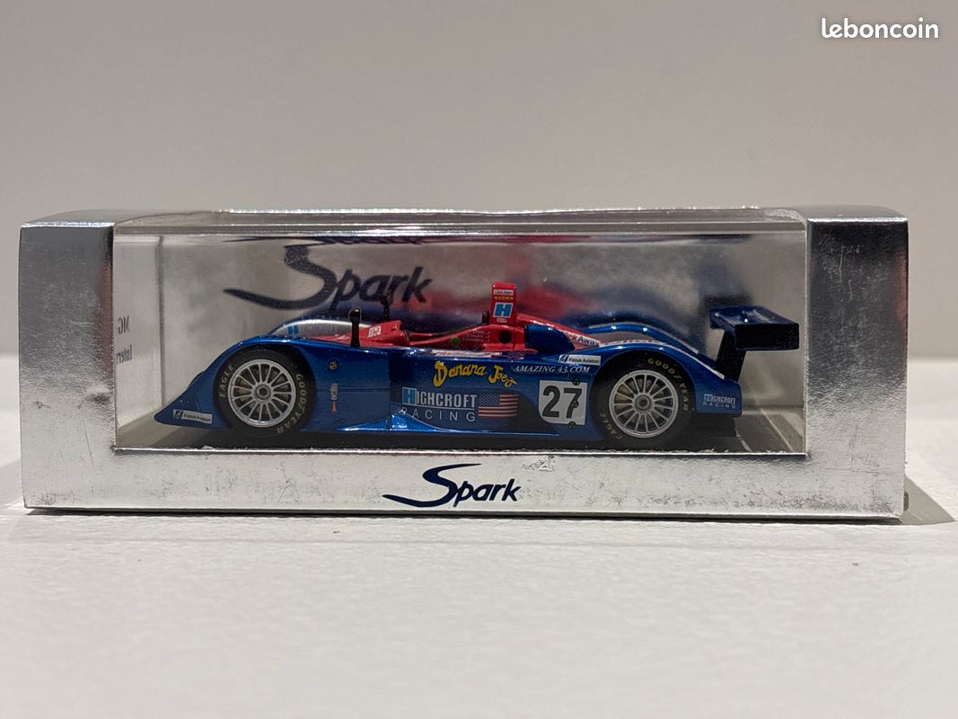 SPARK-MODEL SCMG12 MG Lola B160 Judd Intersport Racing #27 Le Mans 2004