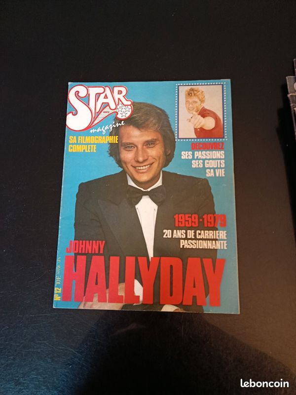 Magazine johnny Hallyday (image 11)