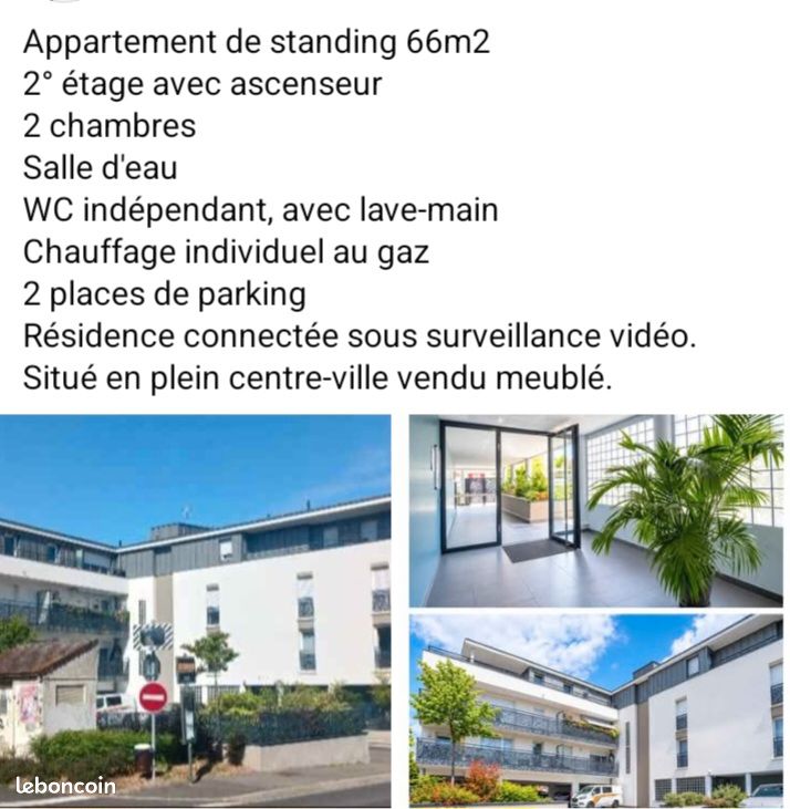 Appartement 3 pièces 66 m² · à Claye-Souilly · 66 m² · 300 000 €