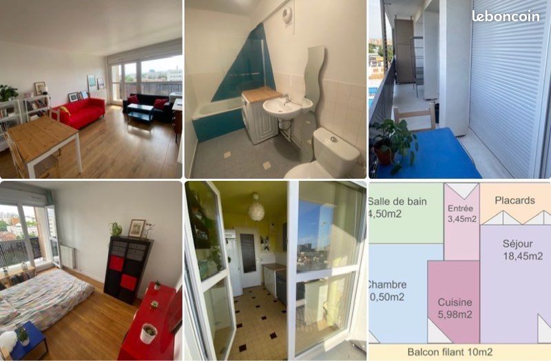 Appartement 2 pièces 44 m² · à Montreuil · 43,5 m² · 200 000 €