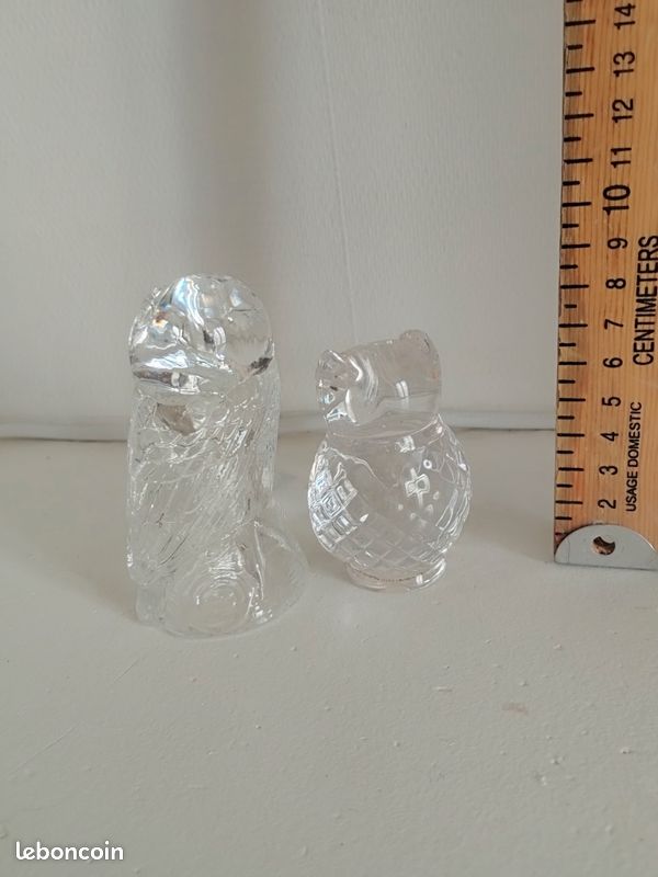 Chouettes en verre (image 2)