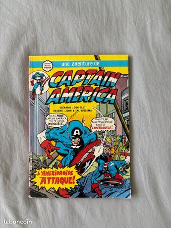 BD Marvel 80's – Et Si Captain America N'avait Pas Disparu ? Artima – TBE, Français, Bronze Age