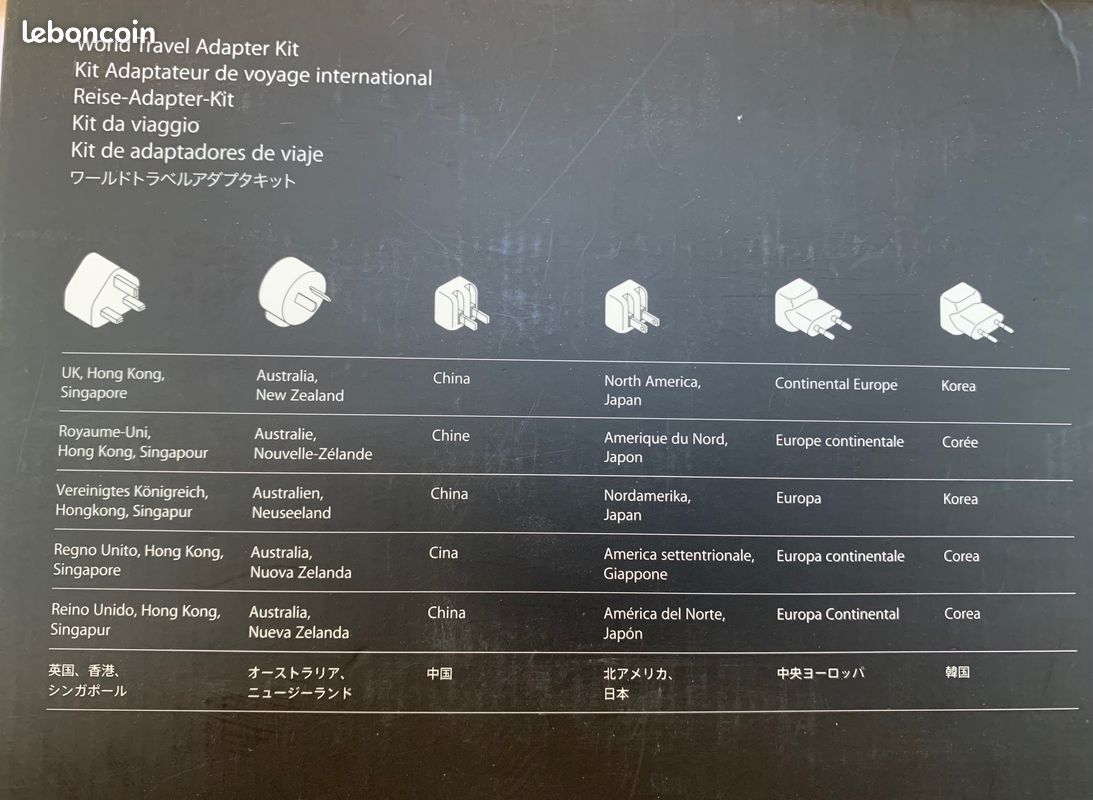 Kit d'adpateurs Apple (image 3)