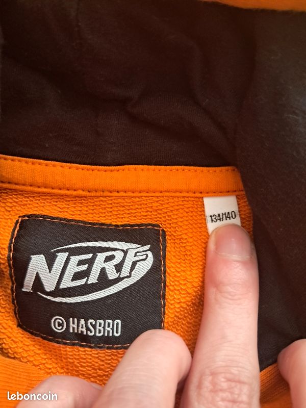Sweat nerf 9/10 ans garçon (image 2)