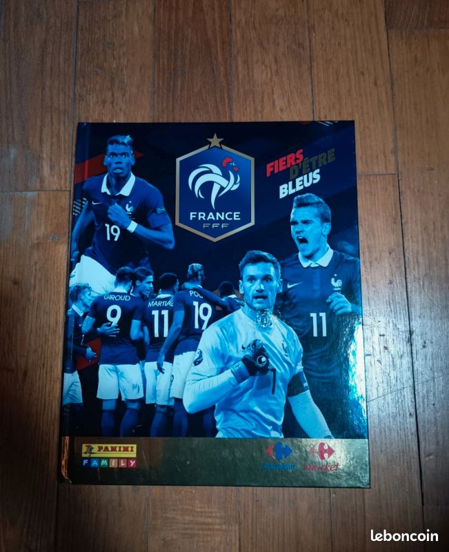 Album Panini Fiers d'être bleus 2016 - Collection