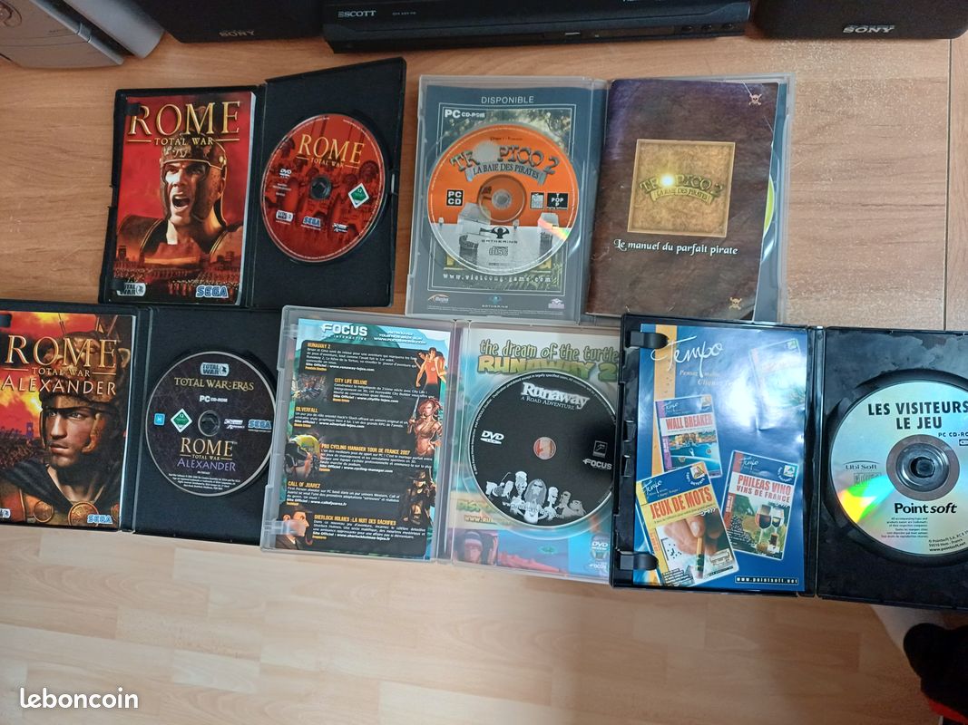 Lot 25 Jeux PC - Année 2000 à 2006 (image 4)