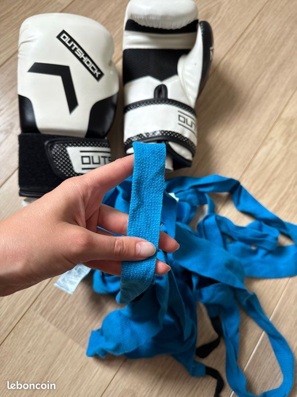 Gant de boxe blanc pour femmes (image 5)