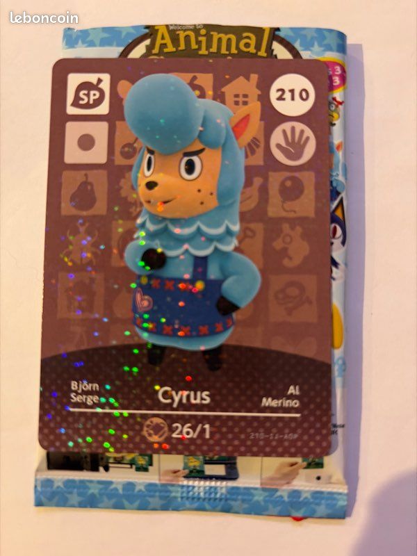Lot 17 Cartes Amiibo Animal Crossing Série 3 - Consoles