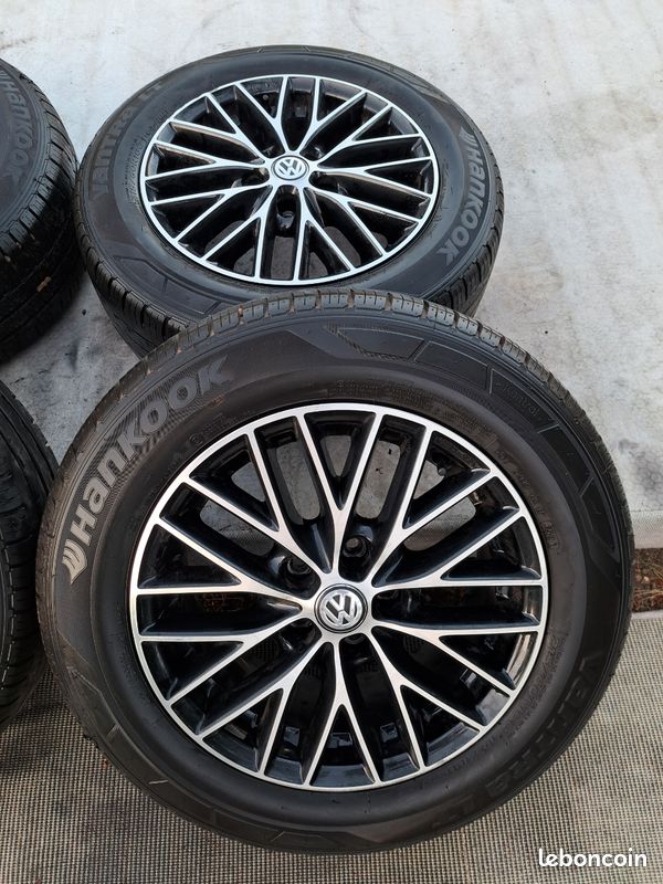 4 Jantes Borbet BS5 16” + Pneus QUASI NEUFS — VW BMW Audi Seat Skoda Ford (image 1)