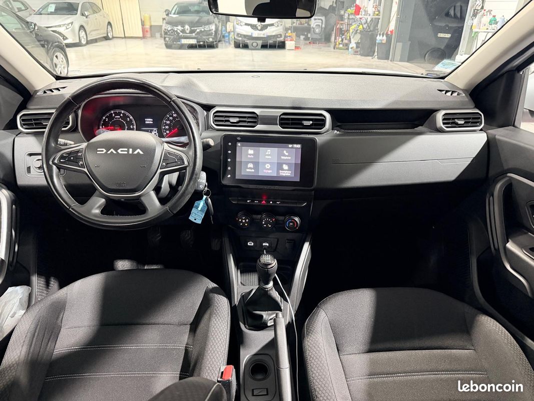 Dacia duster 1.5 blue-dci 115 ch expression de 1 ere main / radar de recul / CarPlay / clim auto / garantie 6 mois (image 4)