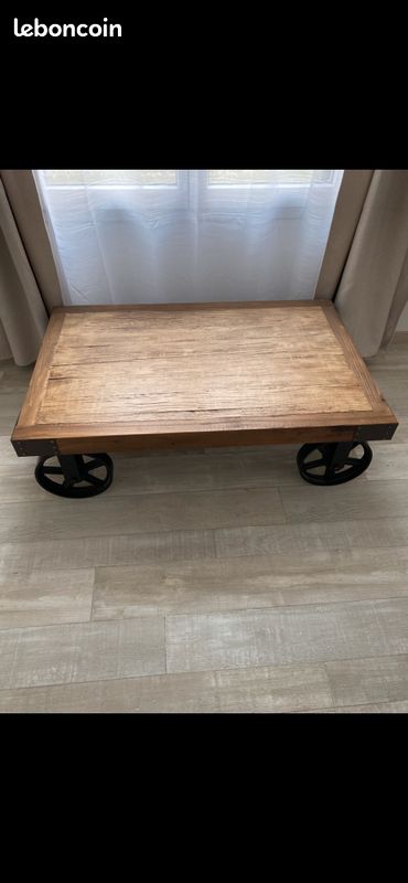 Table basse industrielle (image 3)