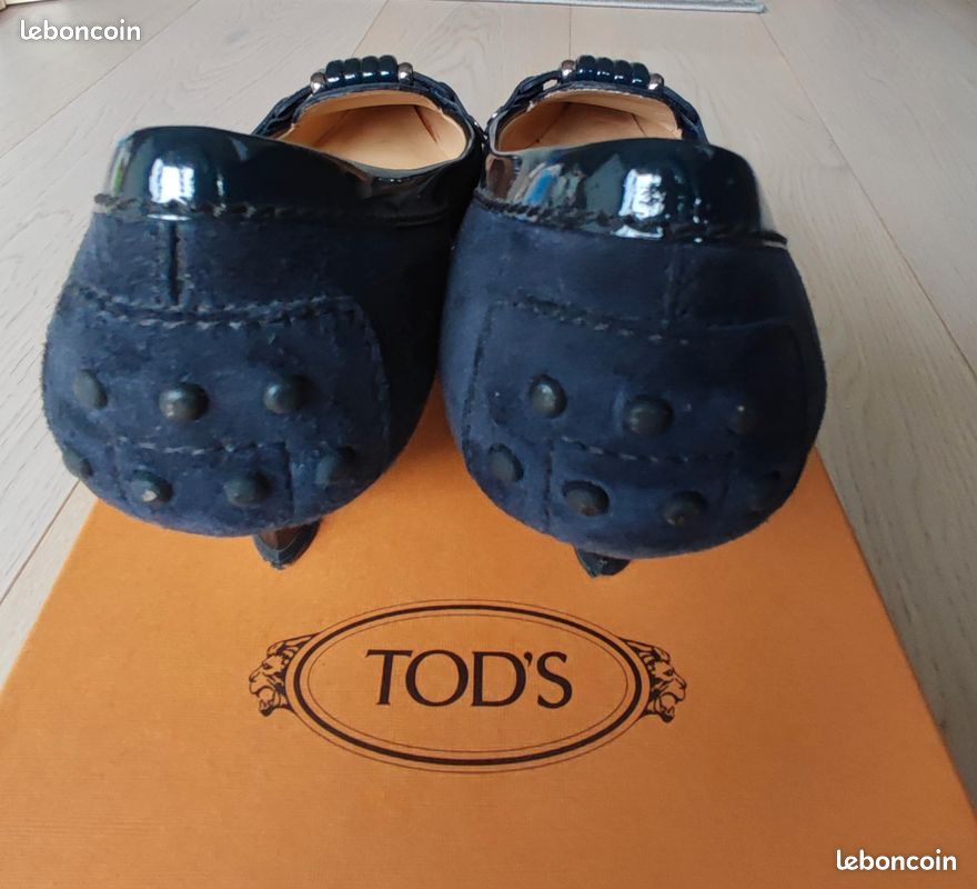 Escarpins Tod's bleu (image 3)