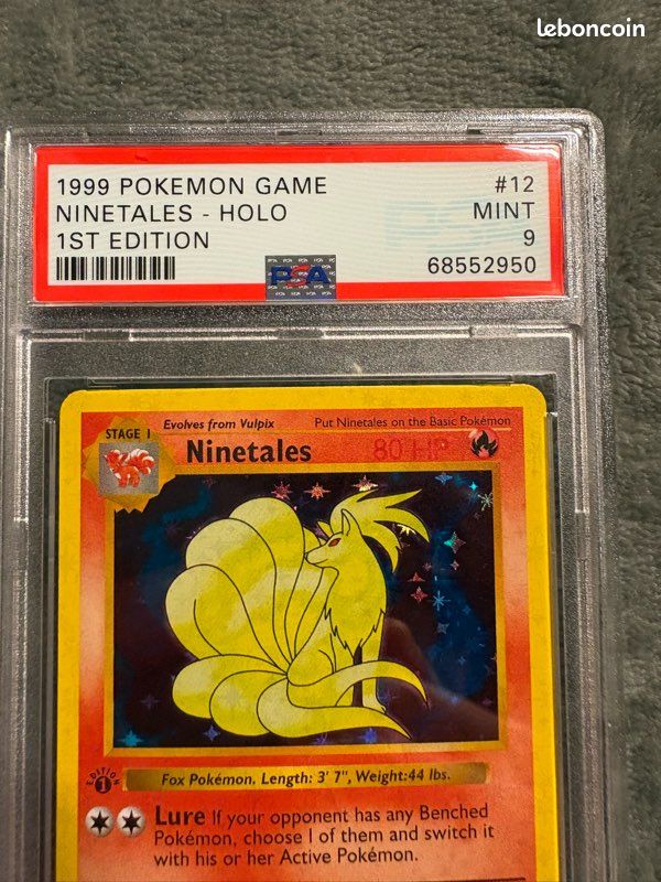 ninetales pokemon card first edition Ninetales · Base Set First Edition #12(Shadowless) main image 1
