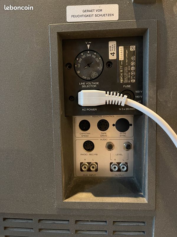 Noyau NAB Origine REVOX pour magnétophone à bande REVOX