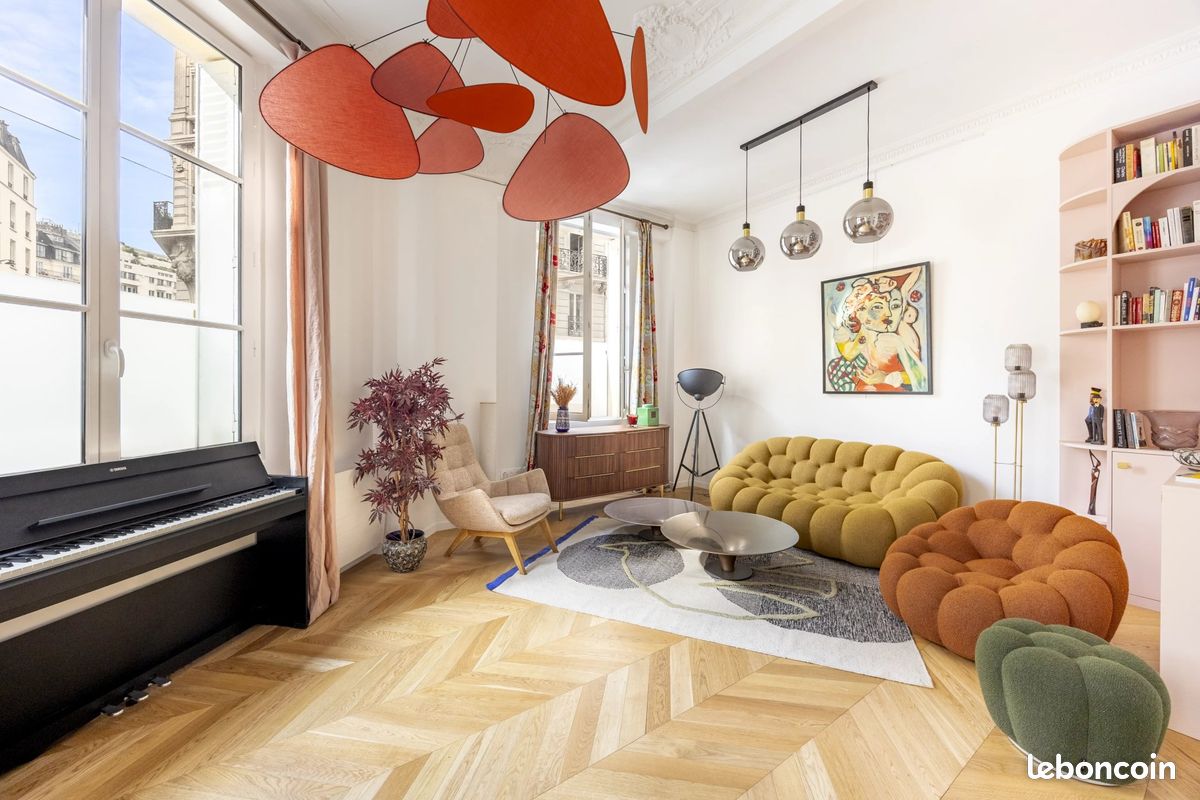 Appartement 6 pièces 90 m² · à Paris · 90 m² · 1 310 000 €