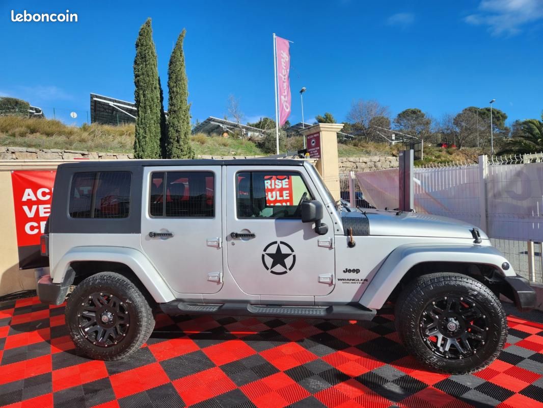 Bâche Jeep Wrangler JK, 4 portes, toit ouvrant