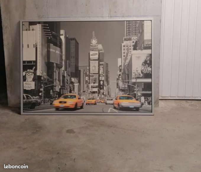 Tableau toile - New York Taxi 7 - Des prix 50% moins cher qu'en magasin