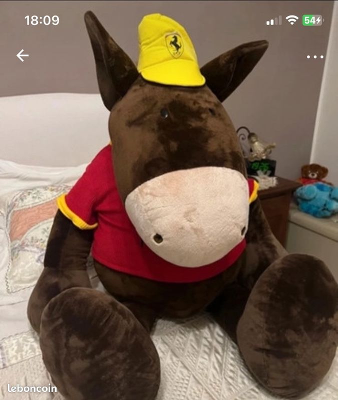 Peluche Ferrari Jeux Jouets