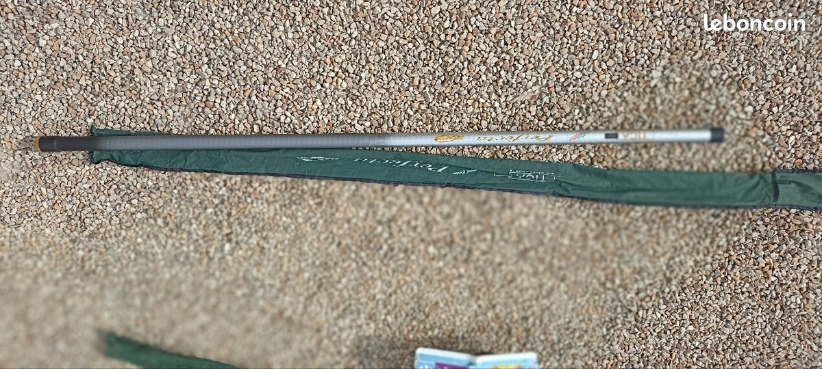 Canne à pêche au coup télescopique Tica Perfecta 5m + housse (image 1)