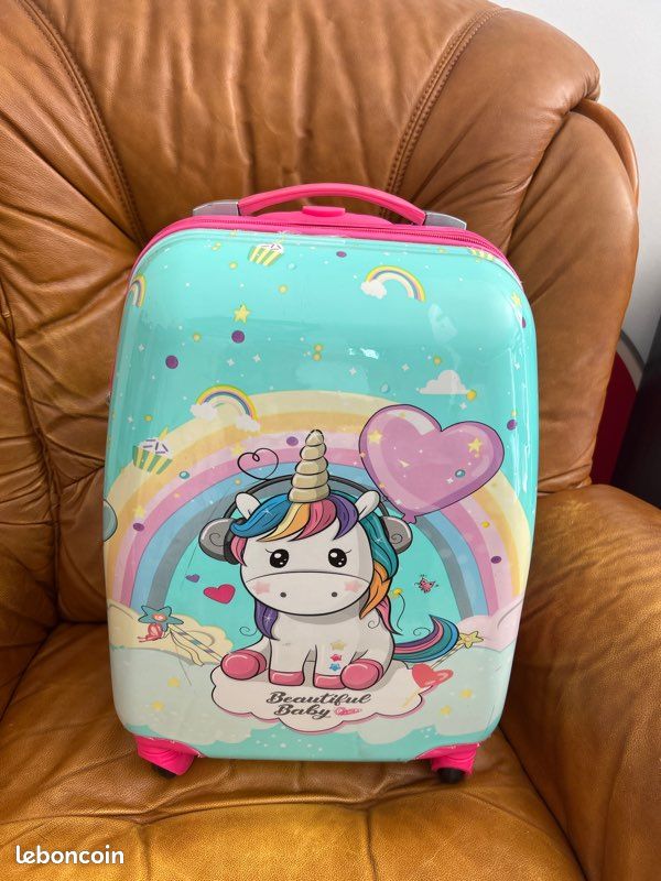 Petite valise enfant sur roulettes (image 3)