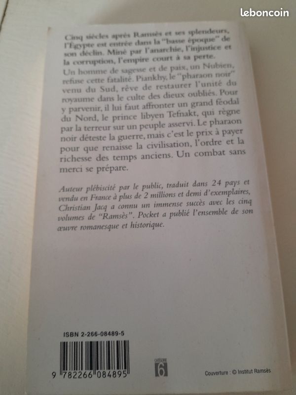 Livre le pharaon noir (image 1)