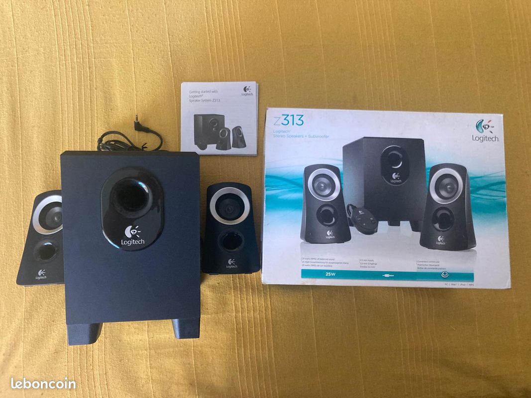 Enceintes logitech z313 (image 1)