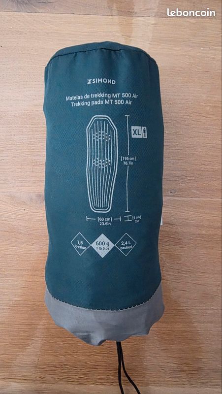 Matelas gonflable Simond MT 500 Air XL (image 1)
