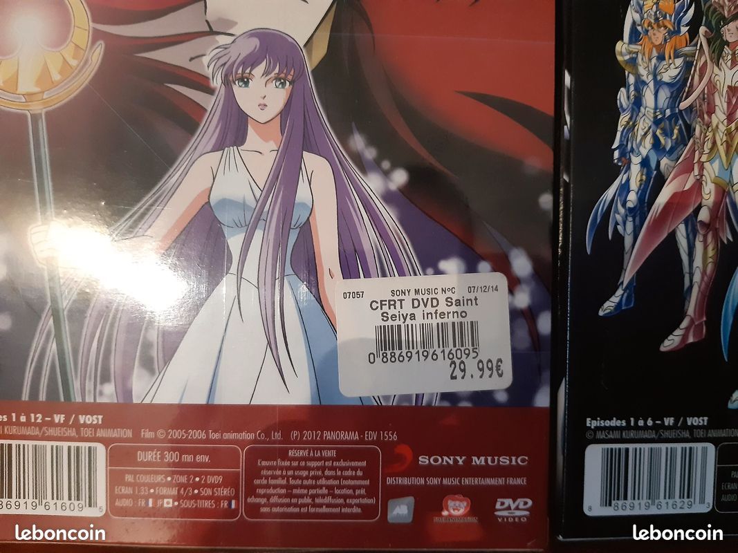 BOX Saint Seiya les Chevaliers du Zoodiaque chapitre Hadès INFERNO et ELYSION (image 3)