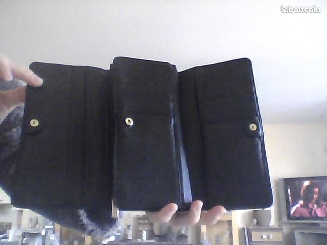 Portefeuille noir cuir ARTHUR ET ASTON (image 3)