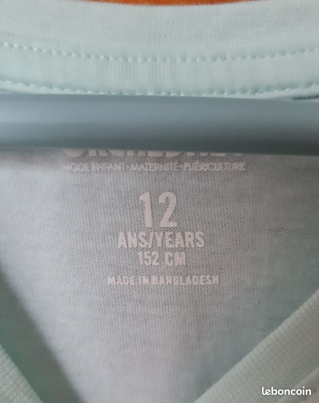 Débardeur vert pâle 12 ans Orchestra (image 2)