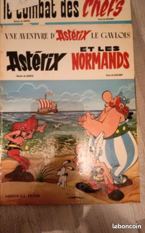 Astérix 3 livres collection pilote et 14 collection au menhir (image 9)