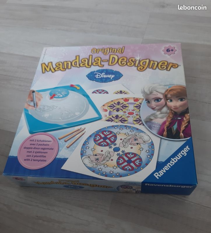 Mandala Designer Reine des Neiges Disney - Loisirs créatifs