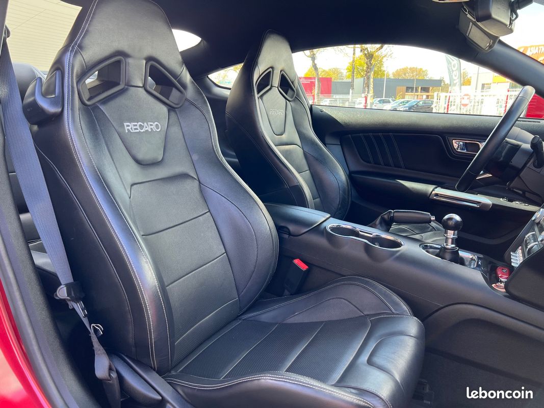 FORD MUSTANG COUPE 5.0 420 GT SIEGES RECARO / INT CUIR / ECHAPPEMENT SCORPIOn (image 6)