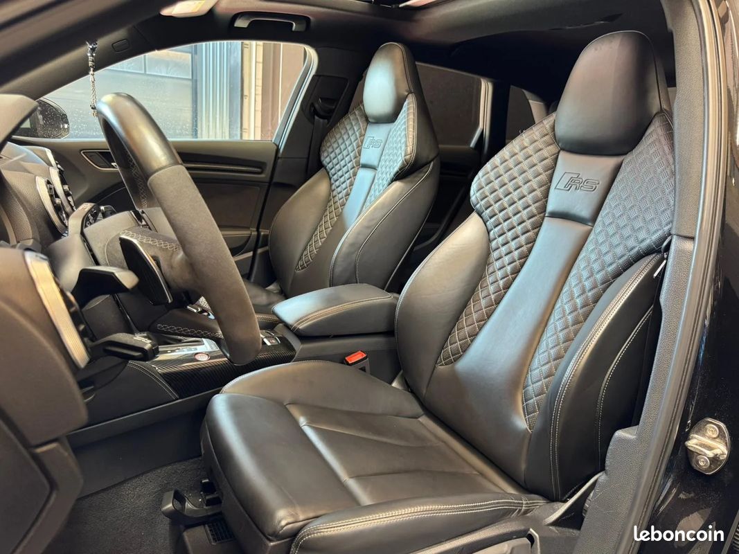AUDI RS3 SPORTBACK 2.5 TFSI 400 S tronic 7 Quattro - Toit ouvrant - Caméra de recul - Bang et olufsen - Sièges chauffants (image 10)