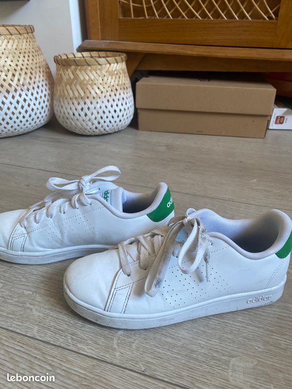 Adidas blanche classique (image 3)