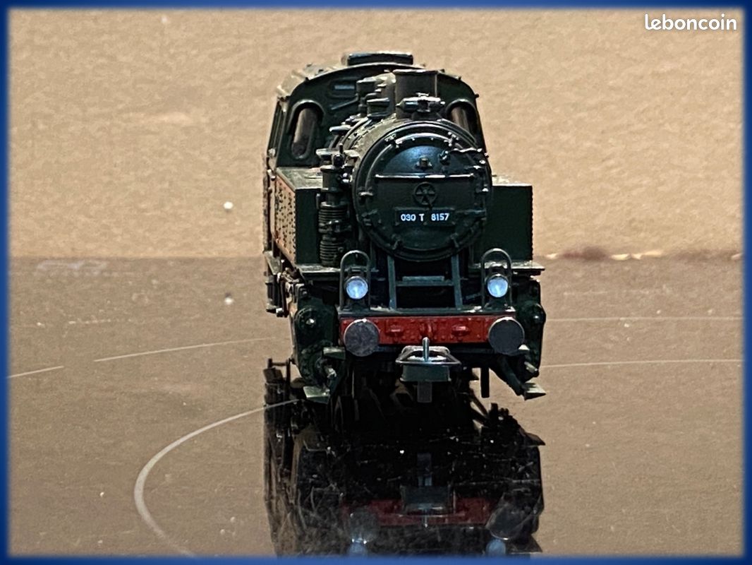 Jouef 8265 Ho Sncf Loco Vapeur 150 X 29 Tender 34 X 157 Audun le Roman