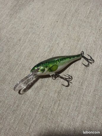 Lot De 2 Leurres Rapala Shad Rap Deep Runner SR7 – Chartreuse Argent – Finlande