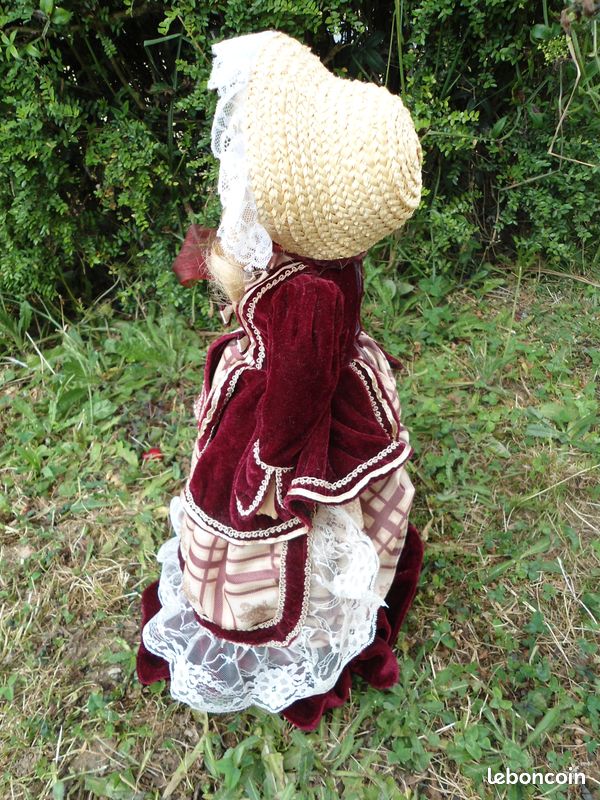 Poupee porcelaine 48cm (image 5)