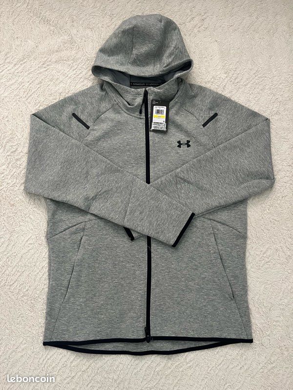 Veste Under Armour Unstoppable grise neuve (image 1)